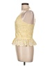 Sim & Sam Yellow Sleeveless Top Size L - photo 5