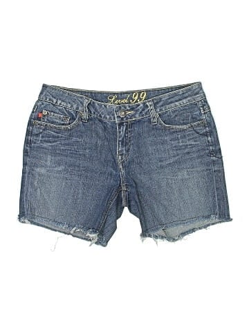Level 99 Denim Shorts (view 1)