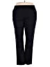 Croft & Barrow 100% Cotton Solid Black Active Pants Size 20 - photo 1