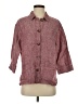 Coldwater Creek 100% Linen Burgundy Jacket Size S - photo 1