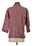 Coldwater Creek 100% Linen Burgundy Jacket Size S - photo 2