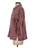 Coldwater Creek 100% Linen Burgundy Jacket Size S - photo 5