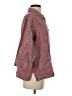 Coldwater Creek 100% Linen Burgundy Jacket Size S - photo 4