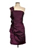 Cache Burgundy Cocktail Dress Size 10 - photo 1
