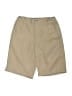 Lands' End Solid Tan Khaki Shorts Size 12 - photo 1