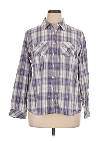 SONOMA life + style Long Sleeve Button-Down Shirt (view 1)