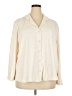 Soma Ivory Long Sleeve Button-Down Shirt Size XXL - photo 1