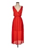 Everly 100% Polyester Solid Red Casual Dress Size S - photo 1