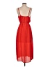 Everly 100% Polyester Solid Red Casual Dress Size S - photo 2