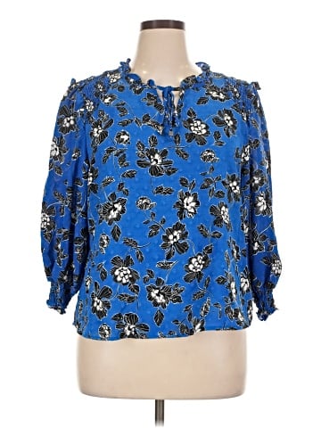 Adrienne Vittadini 3/4 Sleeve Blouse (view 1)
