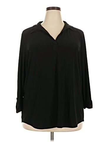 Jones New York Signature 3/4 Sleeve Blouse (view 1)