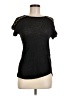 Pull&Bear Black Short Sleeve Top Size M - photo 1