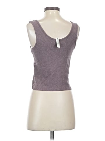 Madewell Brushed Rib Tank Crop Top (view 1)