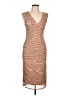 AFRM Animal Print Tan Cocktail Dress Size L - photo 1