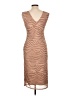 AFRM Animal Print Tan Cocktail Dress Size L - photo 2