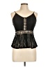 Papaya Black Sleeveless Blouse Size L - photo 1