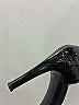 Gucci 100% Leather Gray Black Sandals Size 9 - photo 4