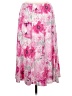Allison Daley 100% Polyester Print Pink Casual Skirt Size 8 - photo 2