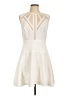 BCBGMAXAZRIA Ivory Cocktail Dress Size 10 - photo 1