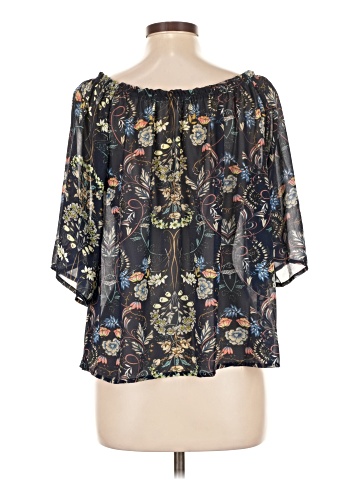 Jeans By Buffalo Short Sleeve Blouse (view 2)