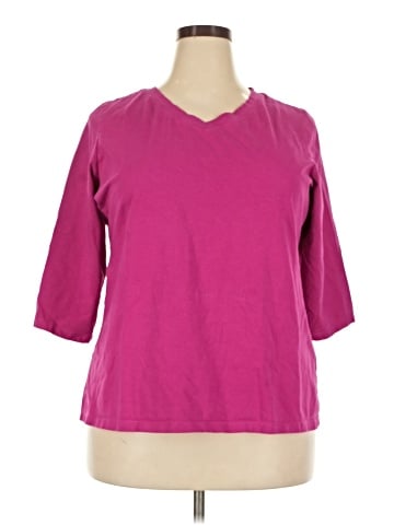 Jessica London 3/4 Sleeve T-Shirt (view 1)
