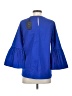 Gibson Blue 3/4 Sleeve Blouse Size S - photo 2