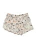 Outback Red 100% Rayon Print Ivory Shorts Size S - photo 1