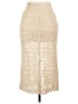 En Creme 100% Polyester White Gold Formal Skirt One size - photo 1