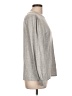 Ann Taylor LOFT Gray Sweatshirt Size L - photo 4