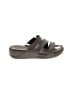 Crocs Gray Sandals Size 8 - photo 1