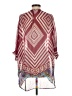 Glam 100% Polyester Burgundy Kimono Size S - photo 2