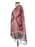 Glam 100% Polyester Burgundy Kimono Size S - photo 5