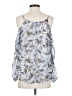Astr 100% Polyester Blue Sleeveless Blouse Size S - photo 2