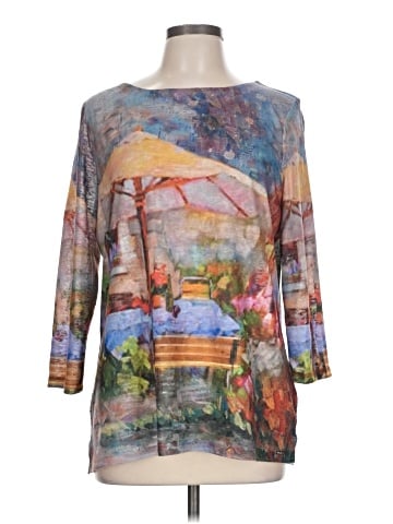 FDJ 3/4 Sleeve Blouse (view 1)
