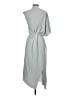 Cos 100% Polyester Gray Casual Dress Size 4 - photo 2