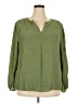 Harper Green Long Sleeve Blouse Size 2X - photo 1