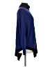 Vertical Design Color Block Blue Pullover Sweater Size L - photo 4