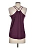 Nike 100% Polyester Purple Active Tank Size S - photo 2