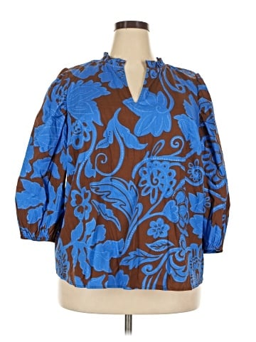 Sugarlips 3/4 Sleeve Blouse (view 1)