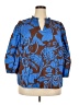 Sugarlips Blue 3/4 Sleeve Blouse Size 2X - photo 1