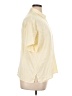 Uniqlo Solid Yellow Short Sleeve Button-Down Shirt Size XL - photo 4