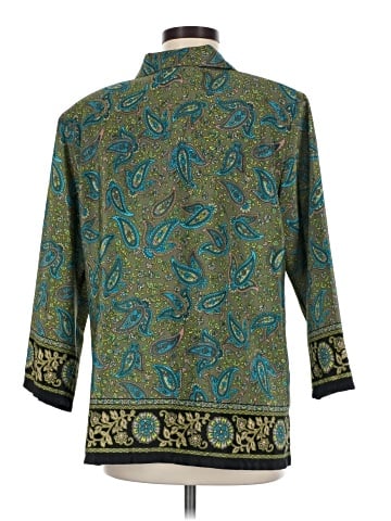 Sag Harbor 3/4 Sleeve Blouse (view 2)