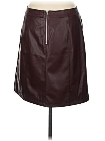 Long Tall Sally Faux Leather Skirt (view 2)