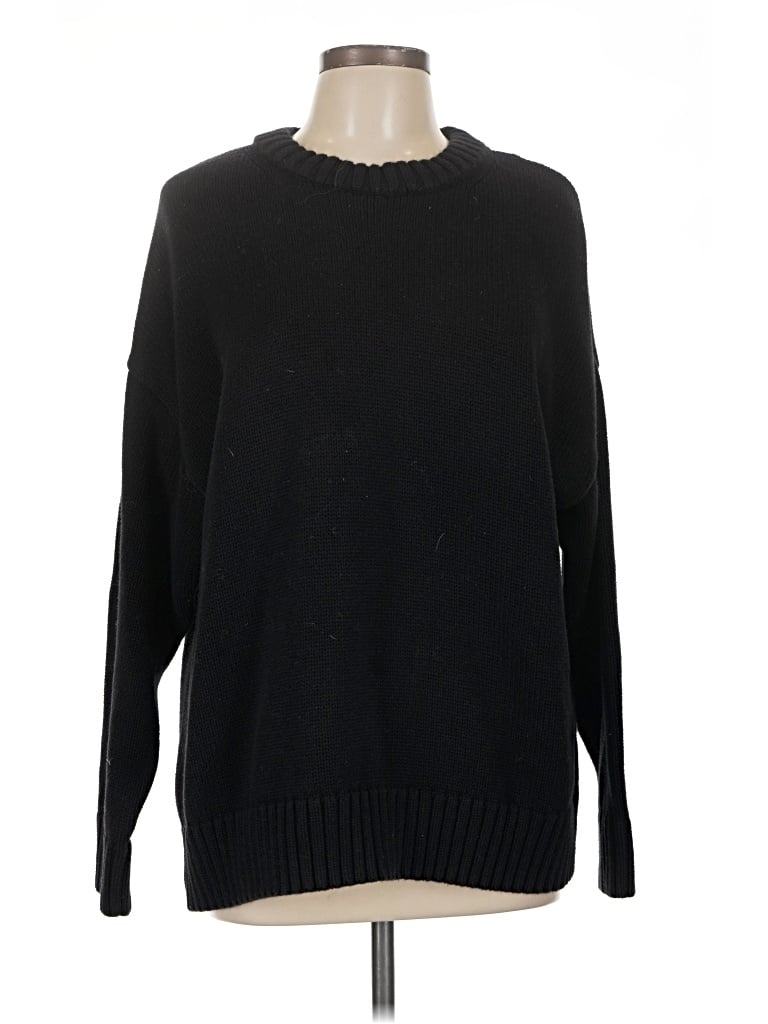 Pre-owned Gap Pullover Sweater In Black