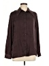 MNG Brown Long Sleeve Blouse Size M - photo 1