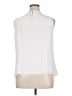 Kasper 100% Polyester White Sleeveless Blouse Size XL - photo 2