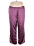 Cacique 100% Polyester Purple Track Pants Size 18 - photo 1