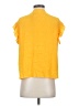 Koch 100% Polyester Yellow Sleeveless Blouse Size XS - photo 2