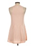 Asics 100% Polyester Tan Active Tank Size S - photo 2