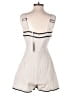 Mable 100% Rayon Ivory Romper Size S - photo 2